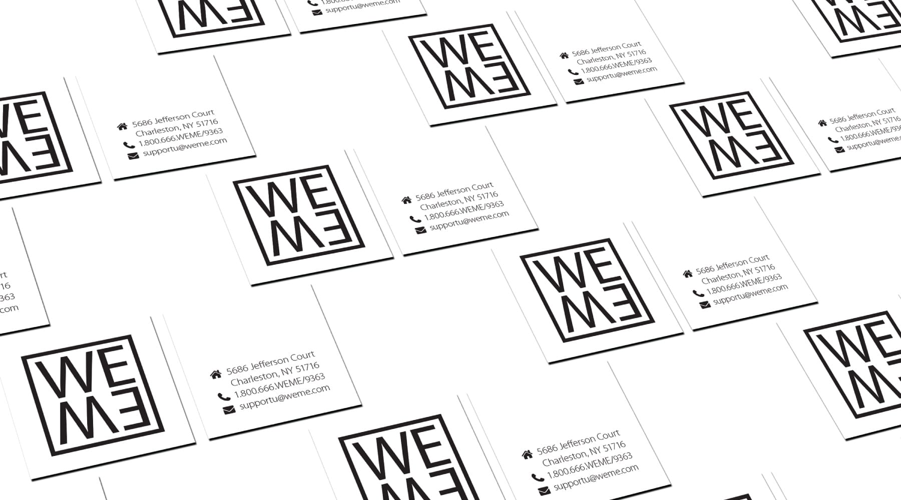 Weme business card